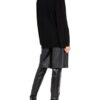 Ganni Cashmere-Pullover Mit Schmucksteinbesatz schwarz