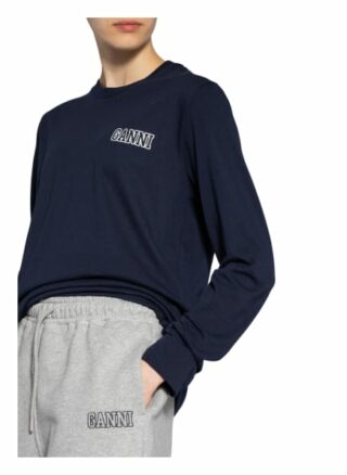 Ganni Longsleeve blau