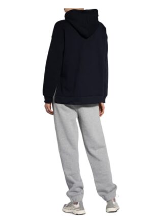 Ganni Oversized-Hoodie blau