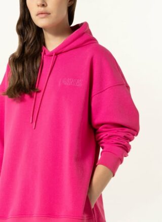Ganni Oversized-Hoodie pink