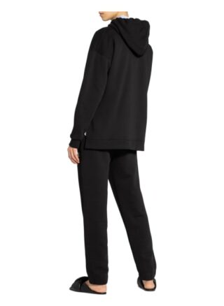 Ganni Oversized-Hoodie schwarz