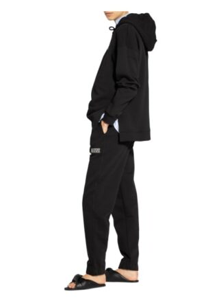 Ganni Oversized-Hoodie schwarz