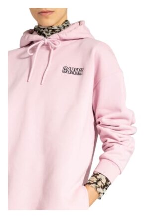 Ganni Oversized-Hoodie violett