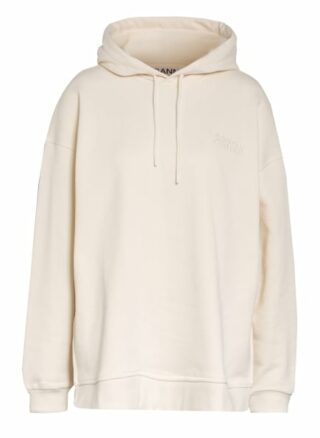 Ganni Oversized-Hoodie weiss