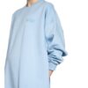 Ganni Oversized-Sweatshirt blau