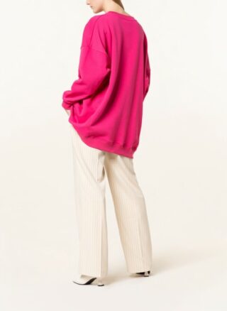 Ganni Oversized-Sweatshirt pink
