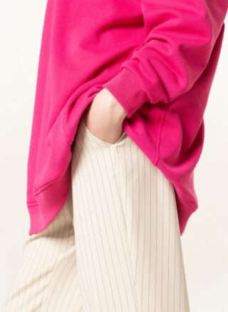 Ganni Oversized-Sweatshirt pink