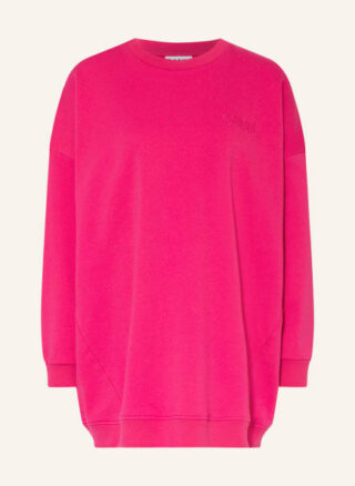 Ganni Oversized-Sweatshirt pink