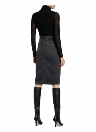Ganni Rollkragenshirt schwarz