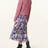Ganni Strickjacke Mit Glitzergarn rosa