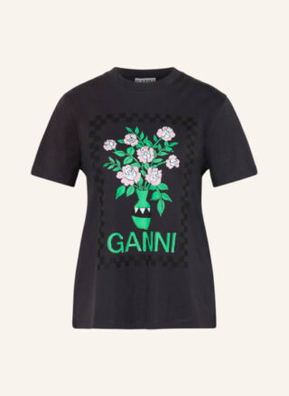 Ganni T-Shirt schwarz