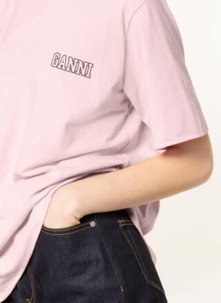 Ganni T-Shirt violett