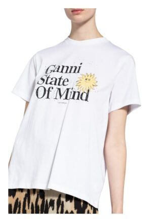 Ganni T-Shirt weiss