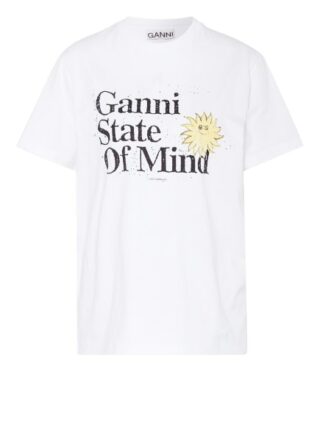 Ganni T-Shirt weiss