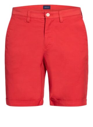 Gant Chino-Shorts Herren, Rot