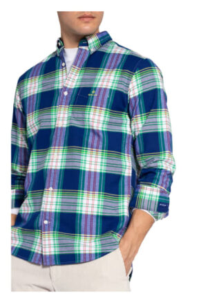 Gant Hemd Comfort Fit gruen