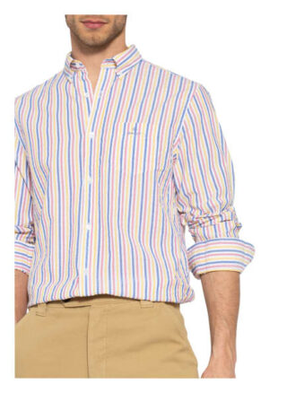 Gant Hemd Regular Fit gelb
