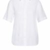 Gant Hemdbluse Aus Leinen weiss