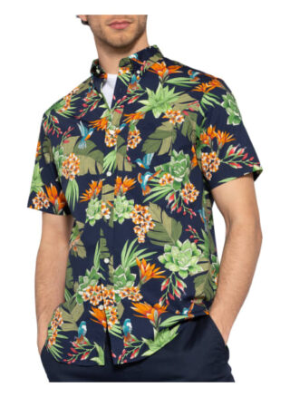Gant Kurzarm-Hemd Comfort Fit blau