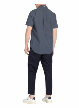 Gant Kurzarm-Hemd Regular Fit blau