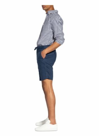 Gant Leinenshorts Herren, Blau