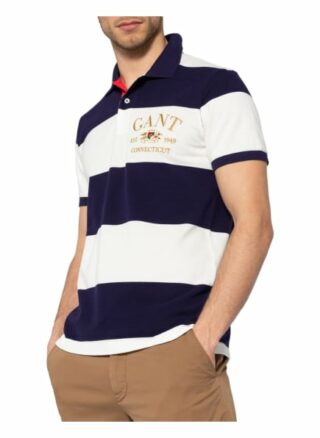 Gant Piqué-Poloshirt blau