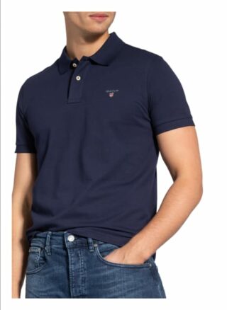 Gant Pique-Poloshirt Herren, Blau