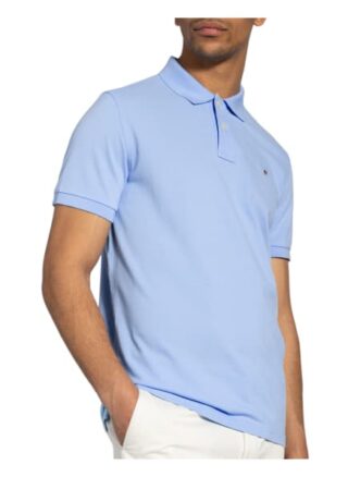 Gant Pique-Poloshirt Herren, Blau