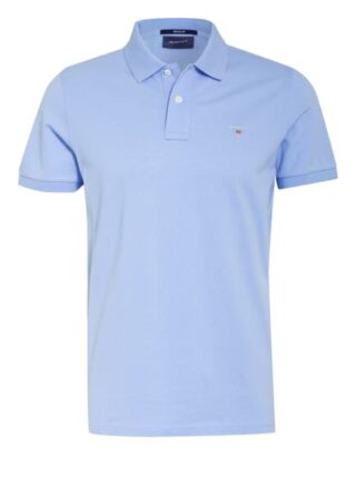 Gant Pique-Poloshirt Herren, Blau