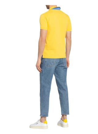 Gant Piqué-Poloshirt Herren, Gelb