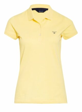 Gant Piqué-Poloshirt gelb