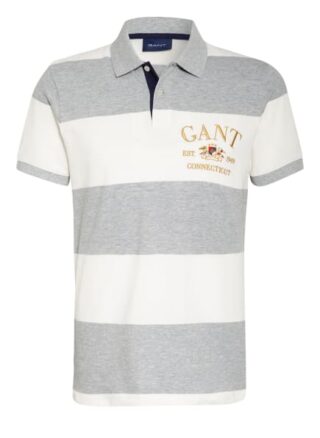 Gant Pique-Poloshirt Herren, Grau