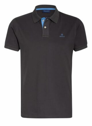 Gant Pique-Poloshirt Herren, Grau