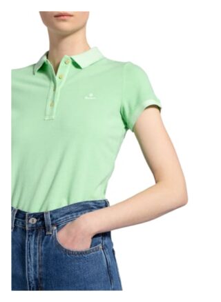 Gant Piqué-Poloshirt gruen