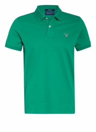 Gant Piqué-Poloshirt Herren, Grün
