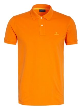 Gant Piqué-Poloshirt Herren, Orange