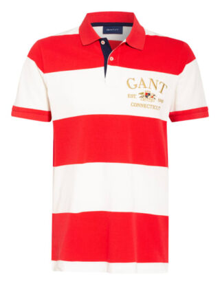 Gant Piqué-Poloshirt rot