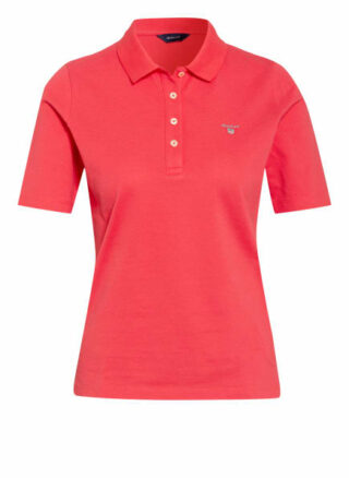 Gant Piqué-Poloshirt rot