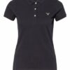 Gant Piqué-Poloshirt schwarz