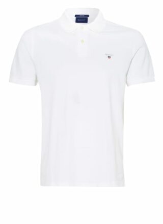 Gant Pique-Poloshirt Herren, Weiß