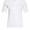 Gant Piqué-Poloshirt weiss