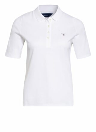 Gant Piqué-Poloshirt weiss