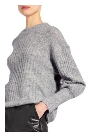 Gestuz Pullover Alpiagz Mit Alpaka grau