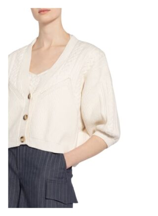 Gestuz Strickjacke Soleygz weiss