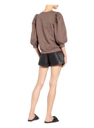 Gestuz Sweatshirt Nankitagz Mit 3/4-Arm braun