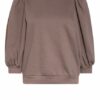 Gestuz Sweatshirt Nankitagz Mit 3/4-Arm braun