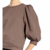Gestuz Sweatshirt Nankitagz Mit 3/4-Arm braun