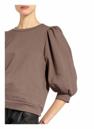 Gestuz Sweatshirt Nankitagz Mit 3/4-Arm braun