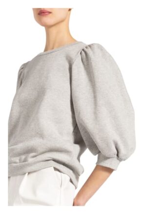 Gestuz Sweatshirt Nankitagz Mit 3/4-Arm grau