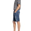 GOLDGARN DENIM Planken Jeans-Shorts Herren, Blau